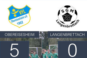 VFL Oberereisesheim - SGM Aktive 5:0